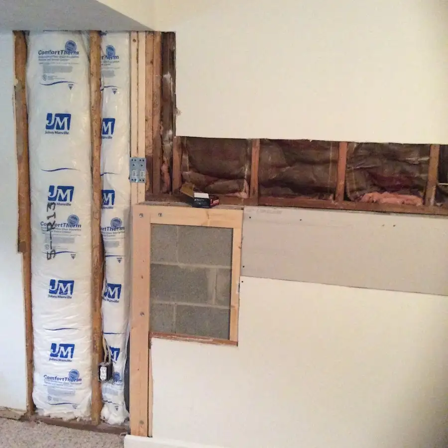 Wall insulation replacement during Odor Removal & Deodorization in Yazoo City